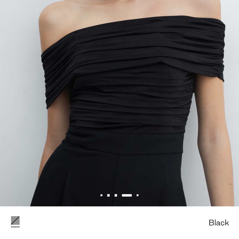 Mango Black Jumpsuit - Picture 3 of 4